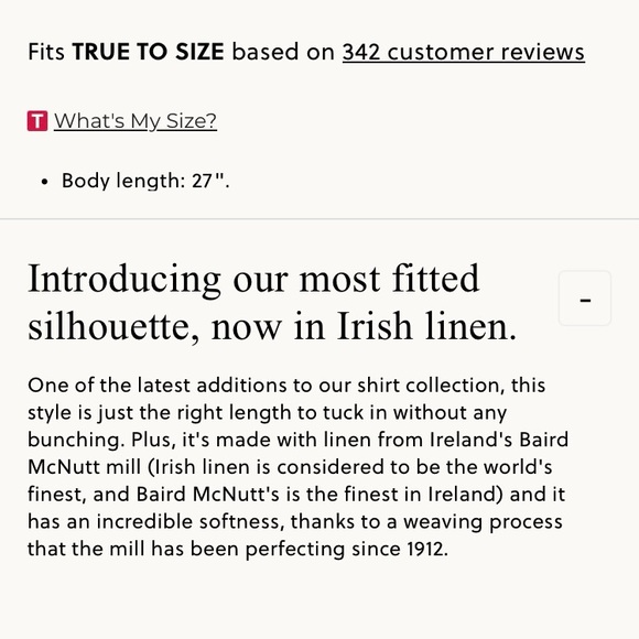 J.Crew Wren Slim Shirt in Baird McNutt Irish linen in Mountain Bluebird Blue 4 - Picture 7 of 7